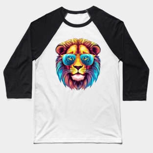 90s Retro Lion #2 Baseball T-Shirt